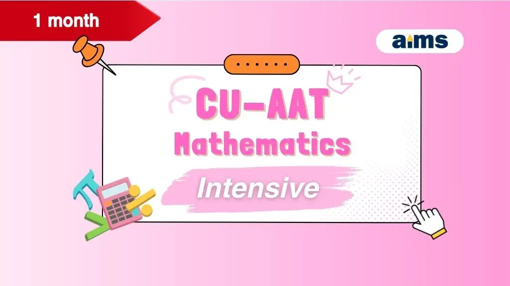 2025 Cover CU-AAT Math Intensive 1 month