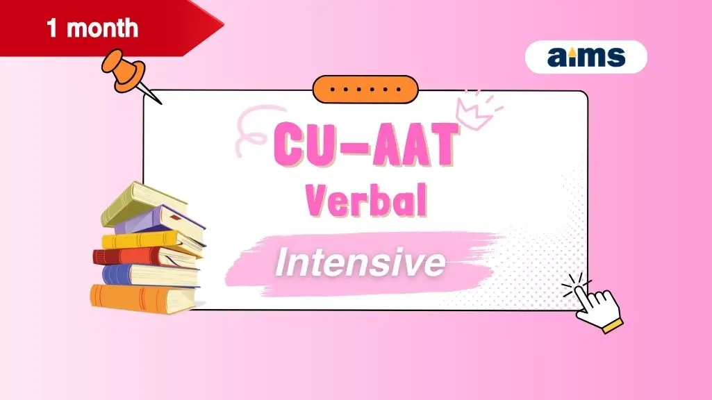 2025 Cover CU-AAT Verbal Intensive 1 month