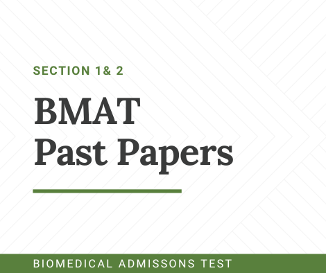 BMAT Past papers Practice-