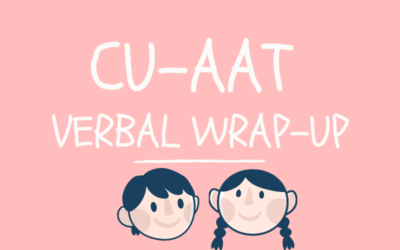 *New course 2021* CU-AAT Verbal Wrap-up