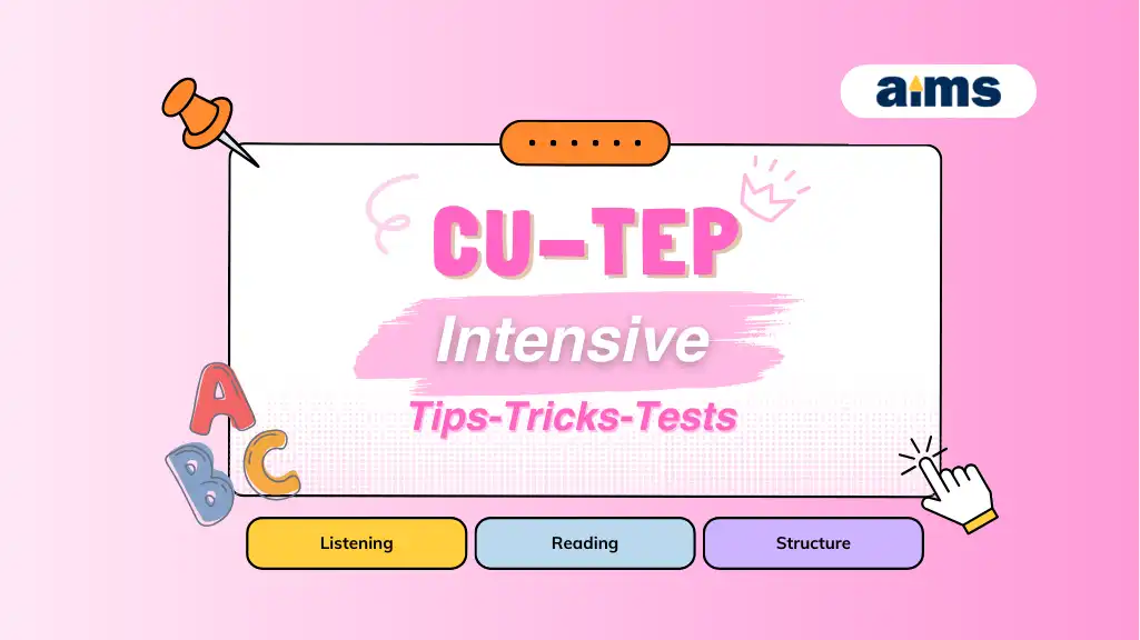 Cover CU-TEP Intensive_2025 Cover CU-TEP Intensive_2025