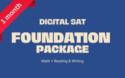 Digital SAT Foundation Package (1 month)