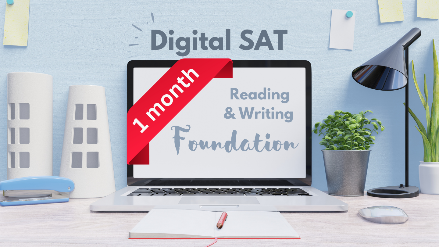 Digital SAT RW Foundation 1 month