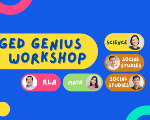 GED Genius Workshop