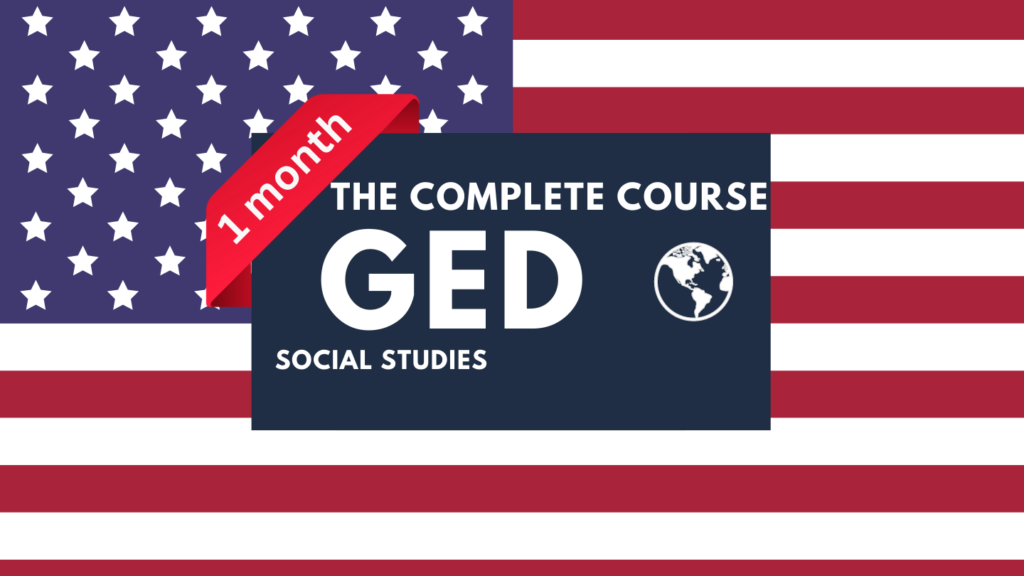 GED Social Studies (1 month)