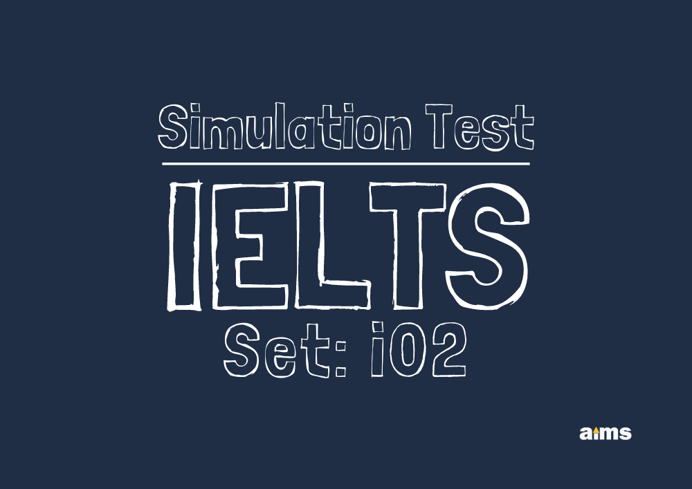 IELTS Simulation Test i02