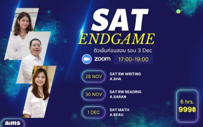 SAT Workshop: SAT Endgame